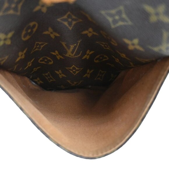 LOUIS VUITTON Logo Totally PM Shoulder Bag Monogram Leather Brown - Picture 11 of 16